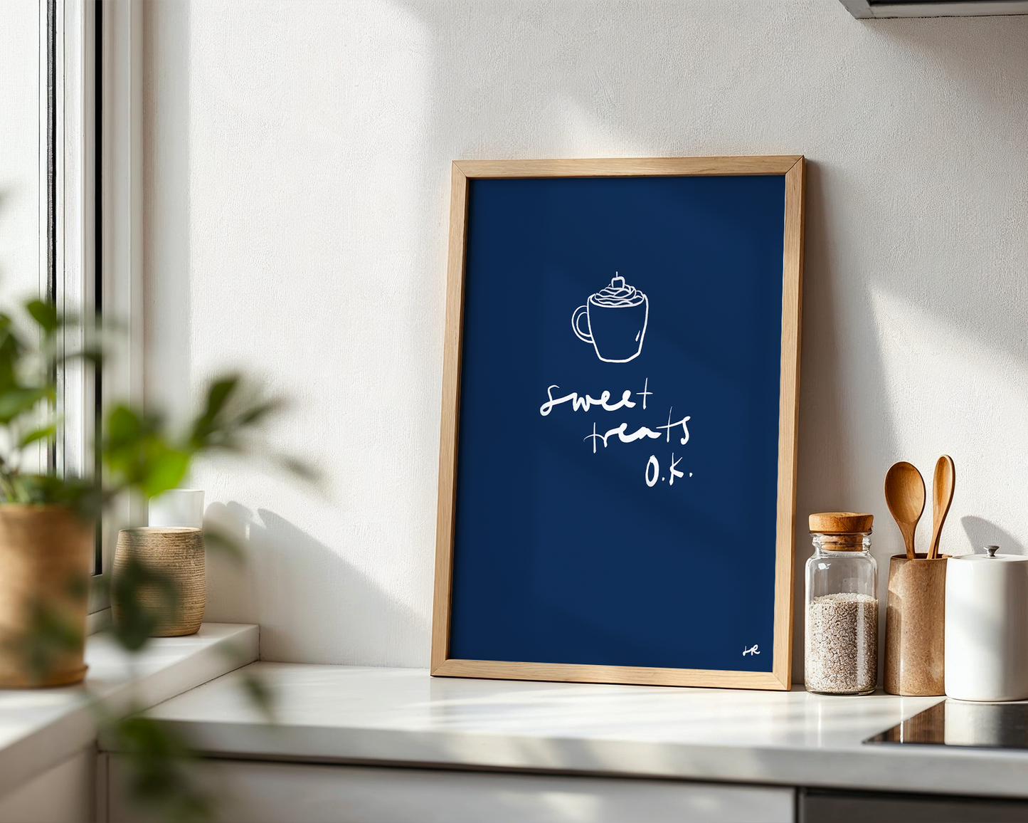 Sweet Treats OK Handwritten - Fine Art Poster