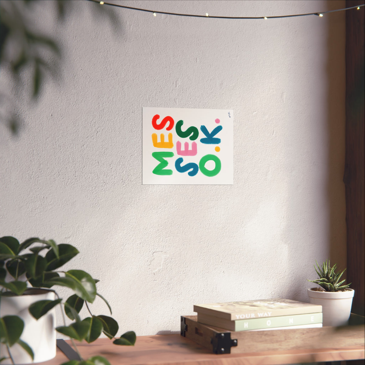 Messes O.K. Original - Fine Art Poster