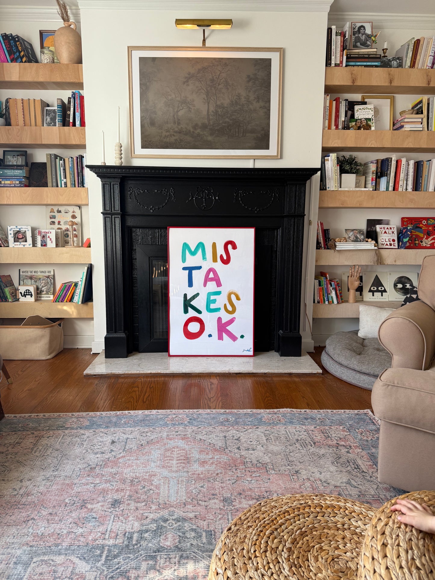 Mistakes OK Poster - PHYSICAL PRINT