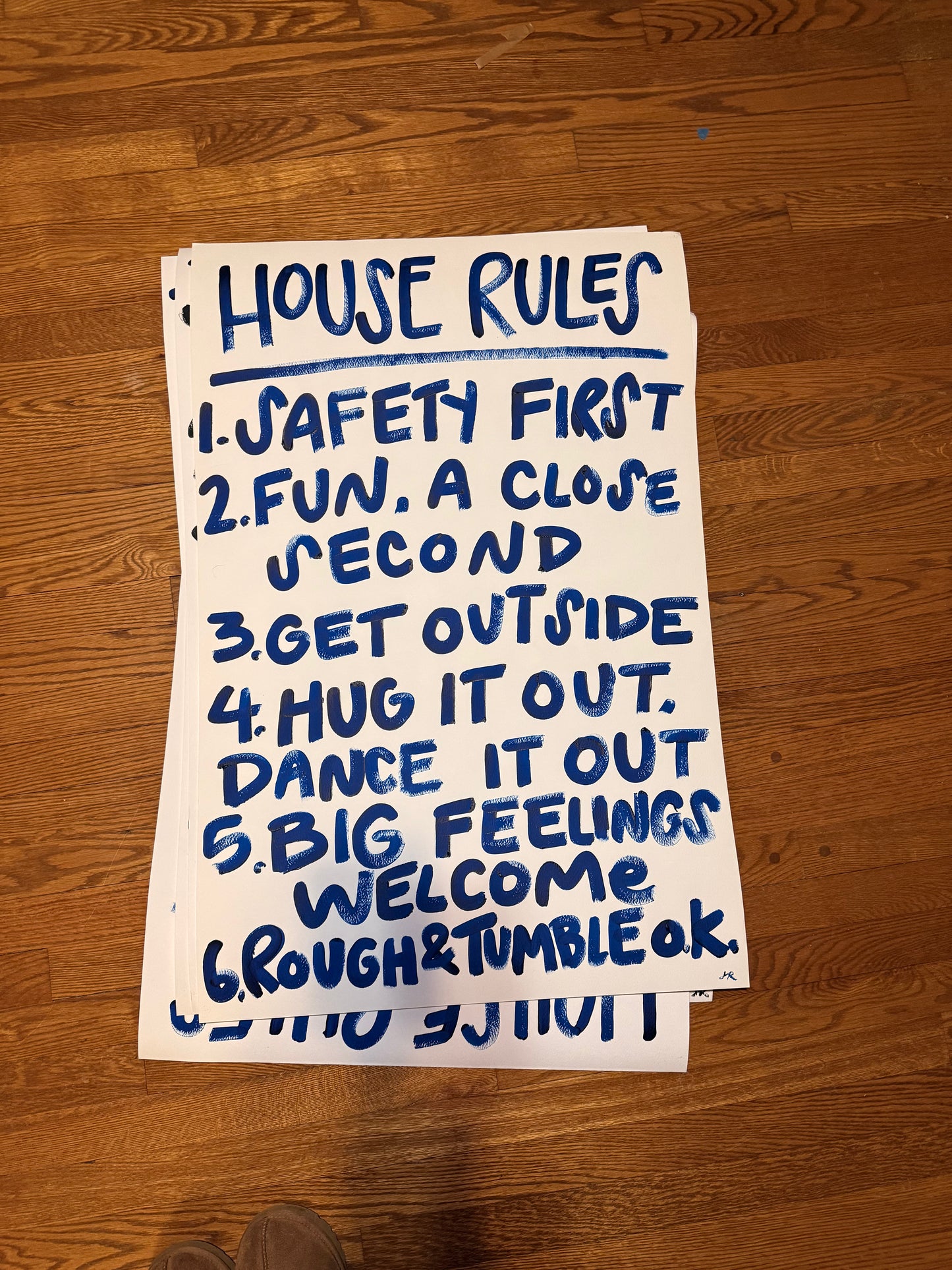 Imperfect House Rules Print 004