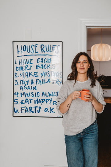 Custom House Rules Signs