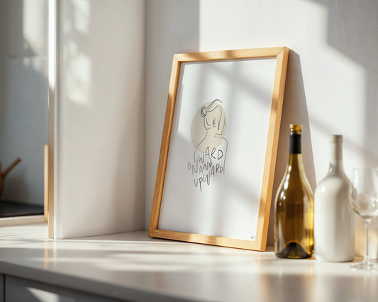 "Onward and Upward" - Fine Art Poster