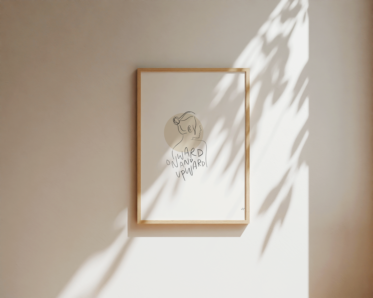 "Onward and Upward" - Fine Art Poster