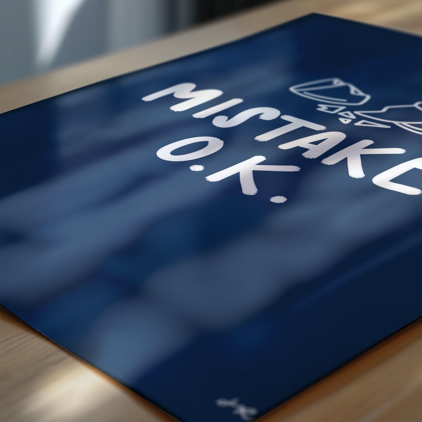 Mistakes OK - Regular, Fine Art Poster