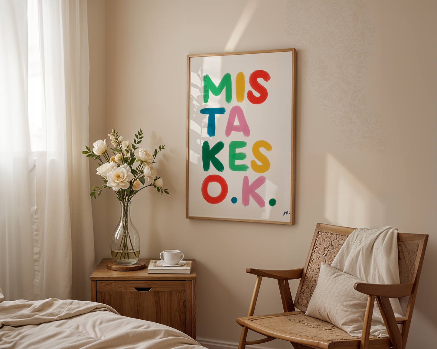 Mistakes O.K. Original - Fine Art Poster