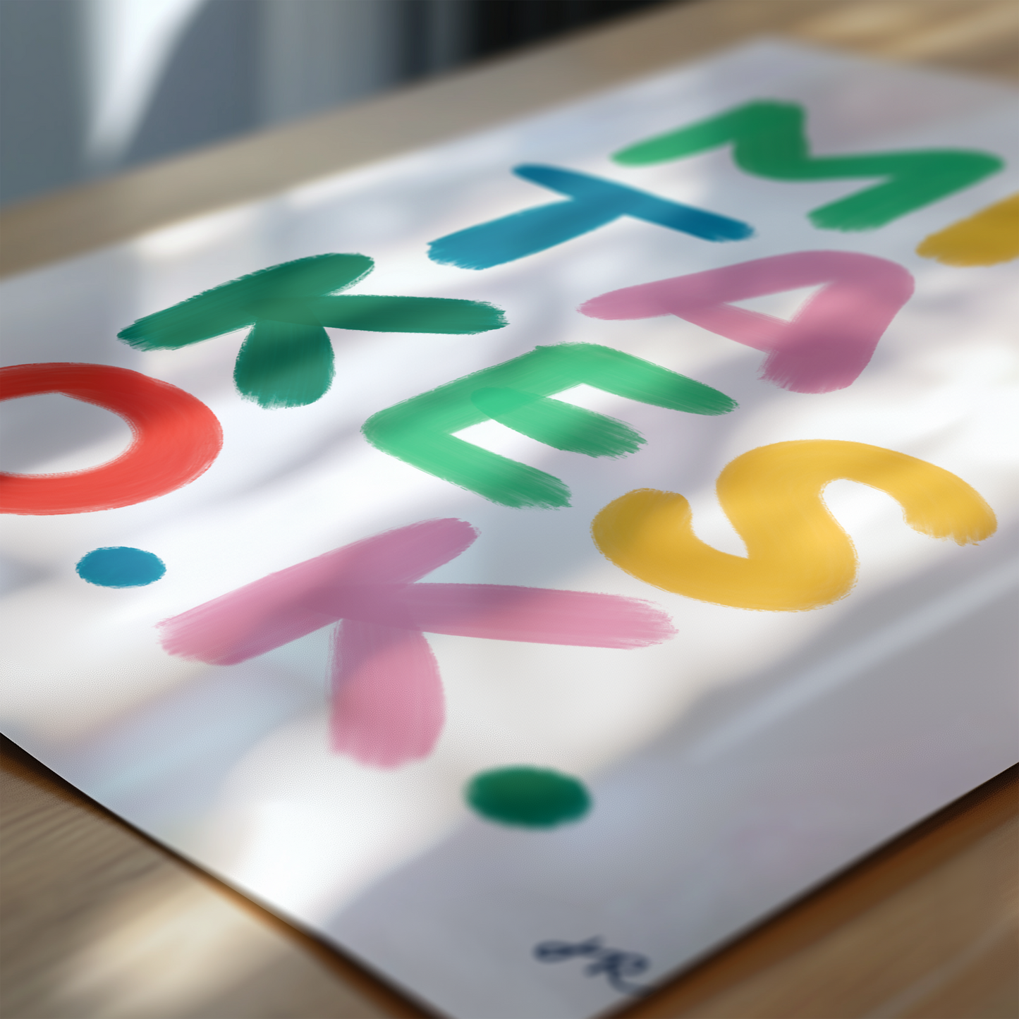 Mistakes O.K. Original - Fine Art Poster