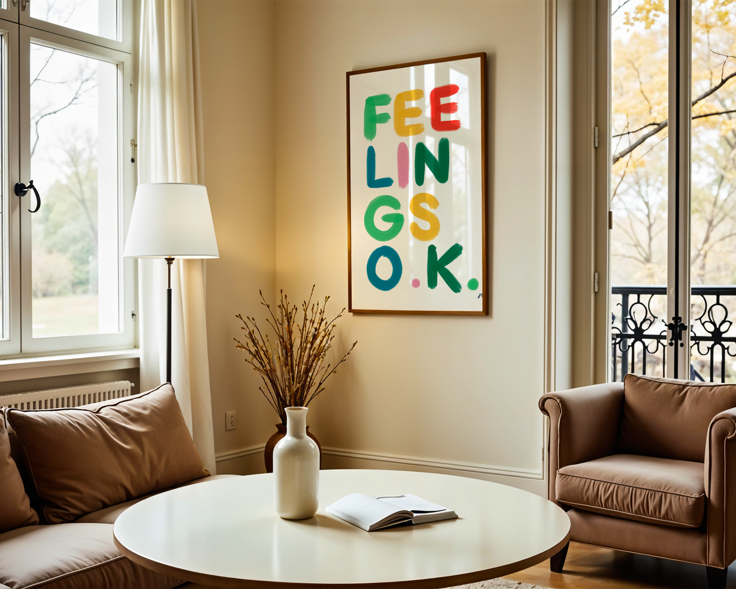 Feelings O.K. Original - Fine Art Poster