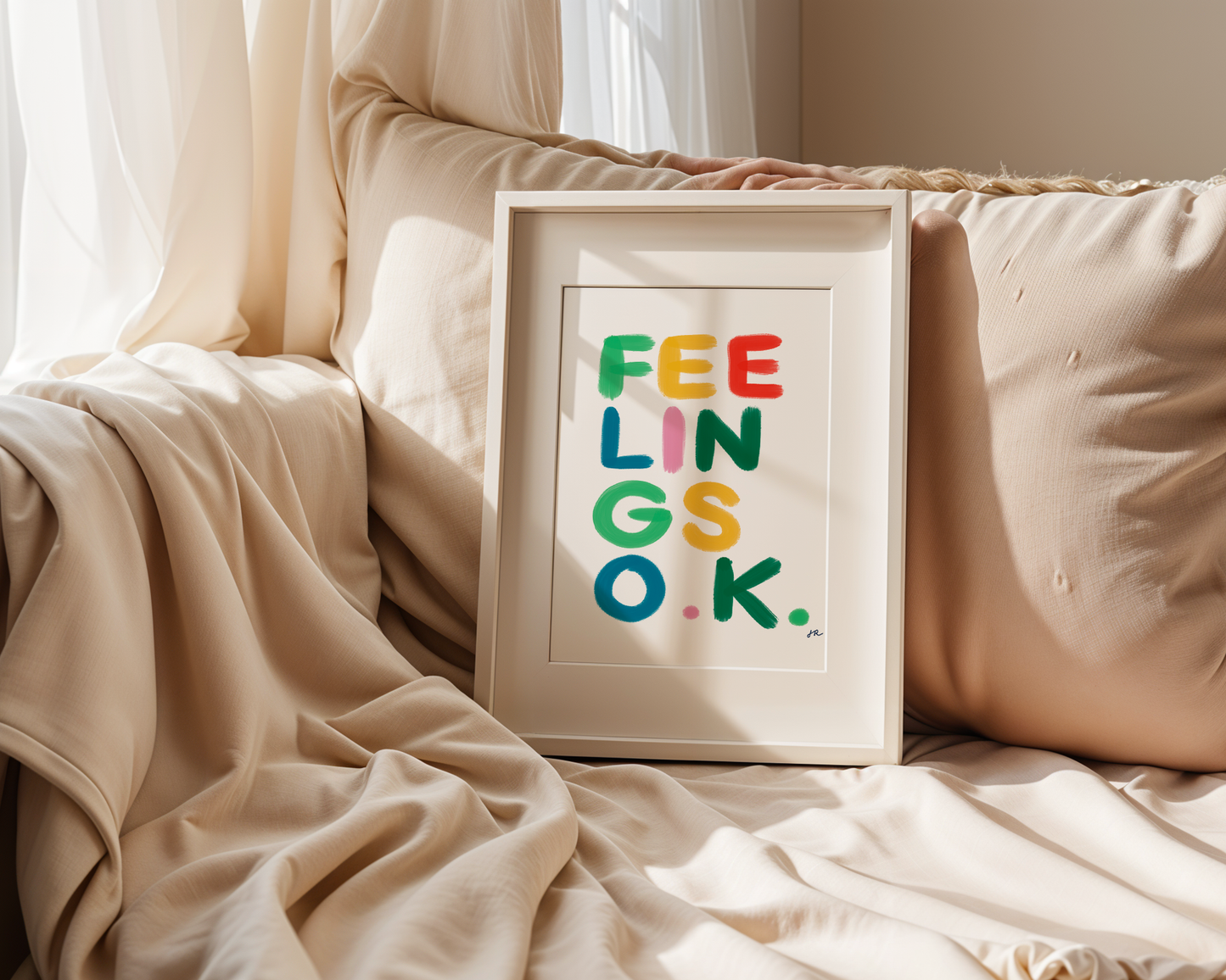 Feelings O.K. Original - Fine Art Poster