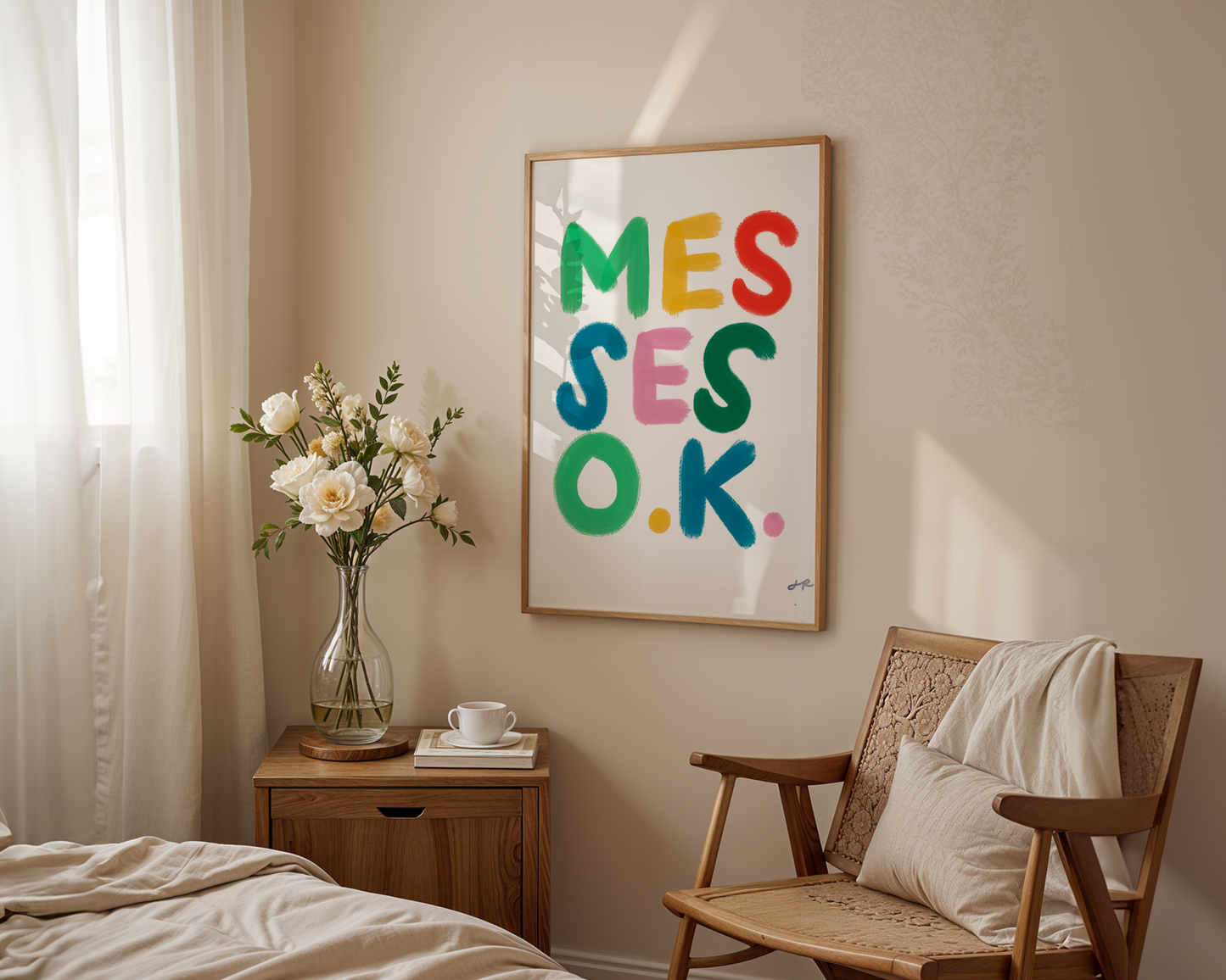 Messes O.K. Original - Fine Art Poster