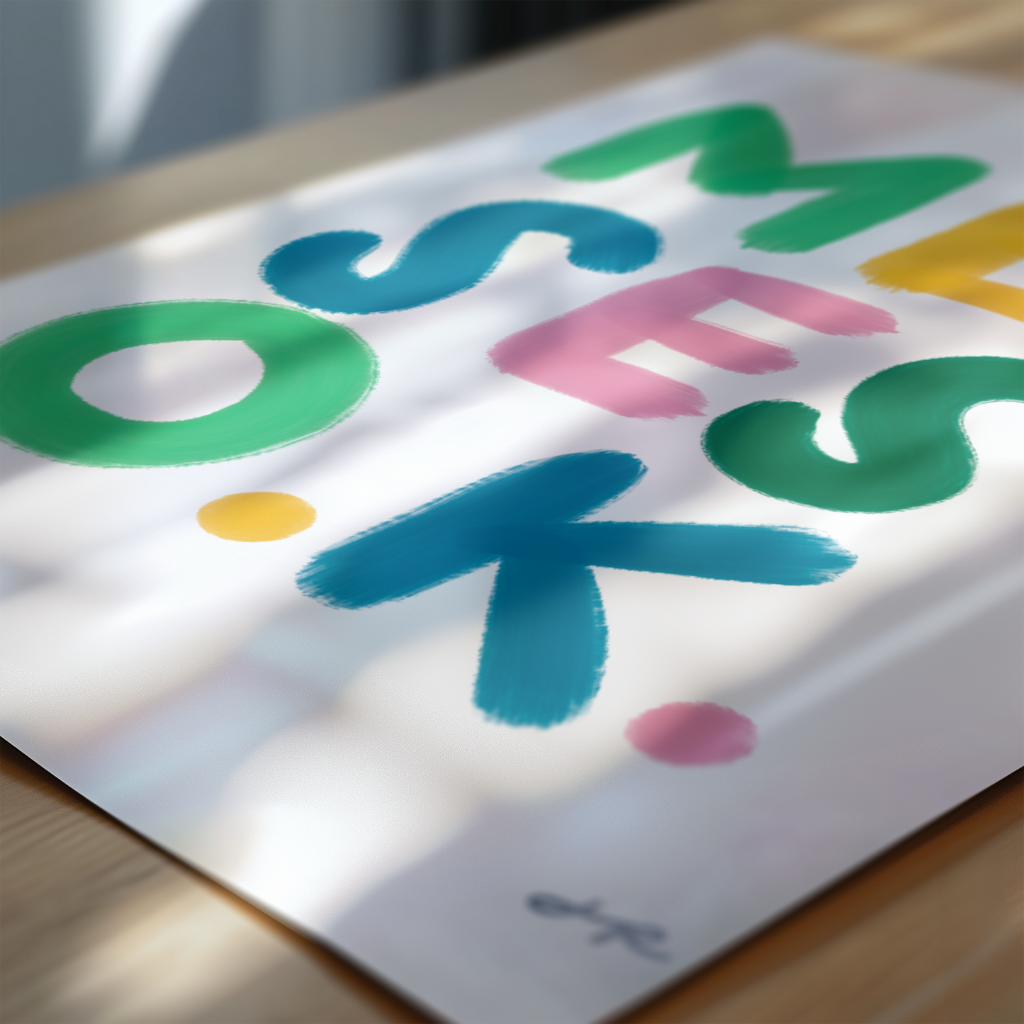 Messes O.K. Original - Fine Art Poster