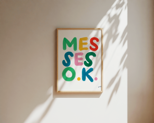 Messes O.K. Original - Fine Art Poster
