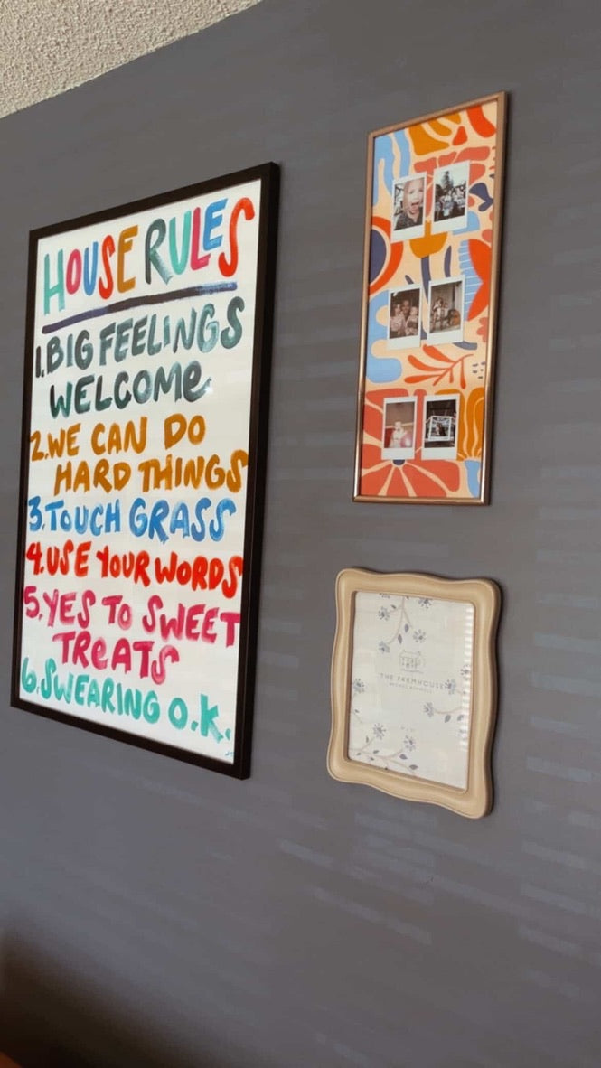 Custom House Rules Sign