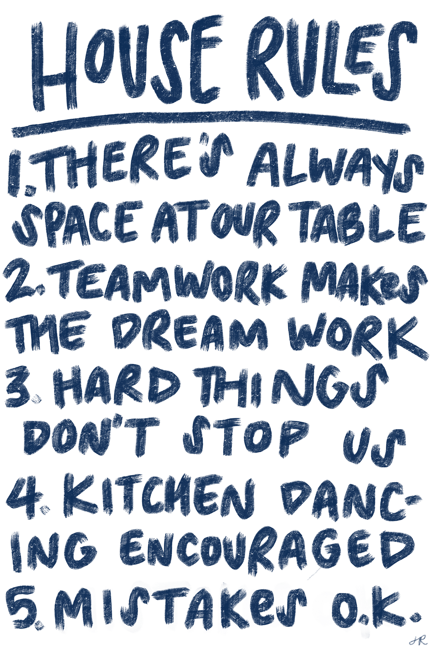 Custom House Rules - Digital Download