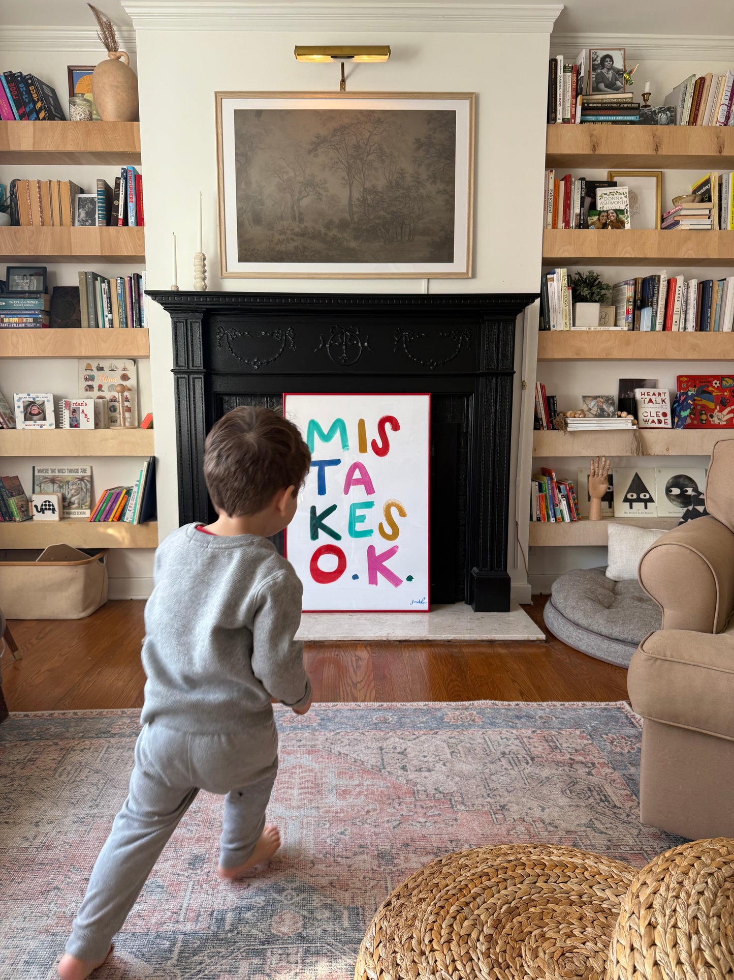 Mistakes OK Poster - PHYSICAL PRINT