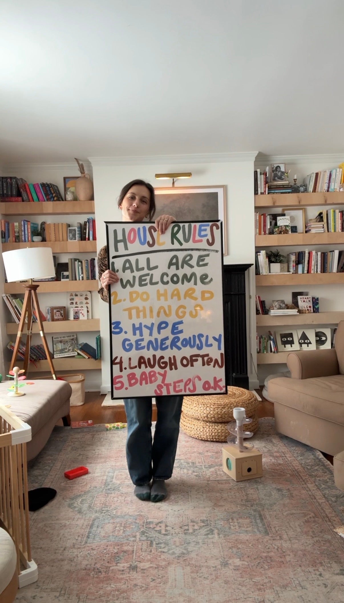 DOUBLE SET - Custom House Rules Sign