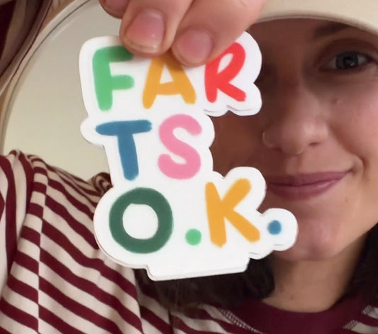 FARTS OK Sticker