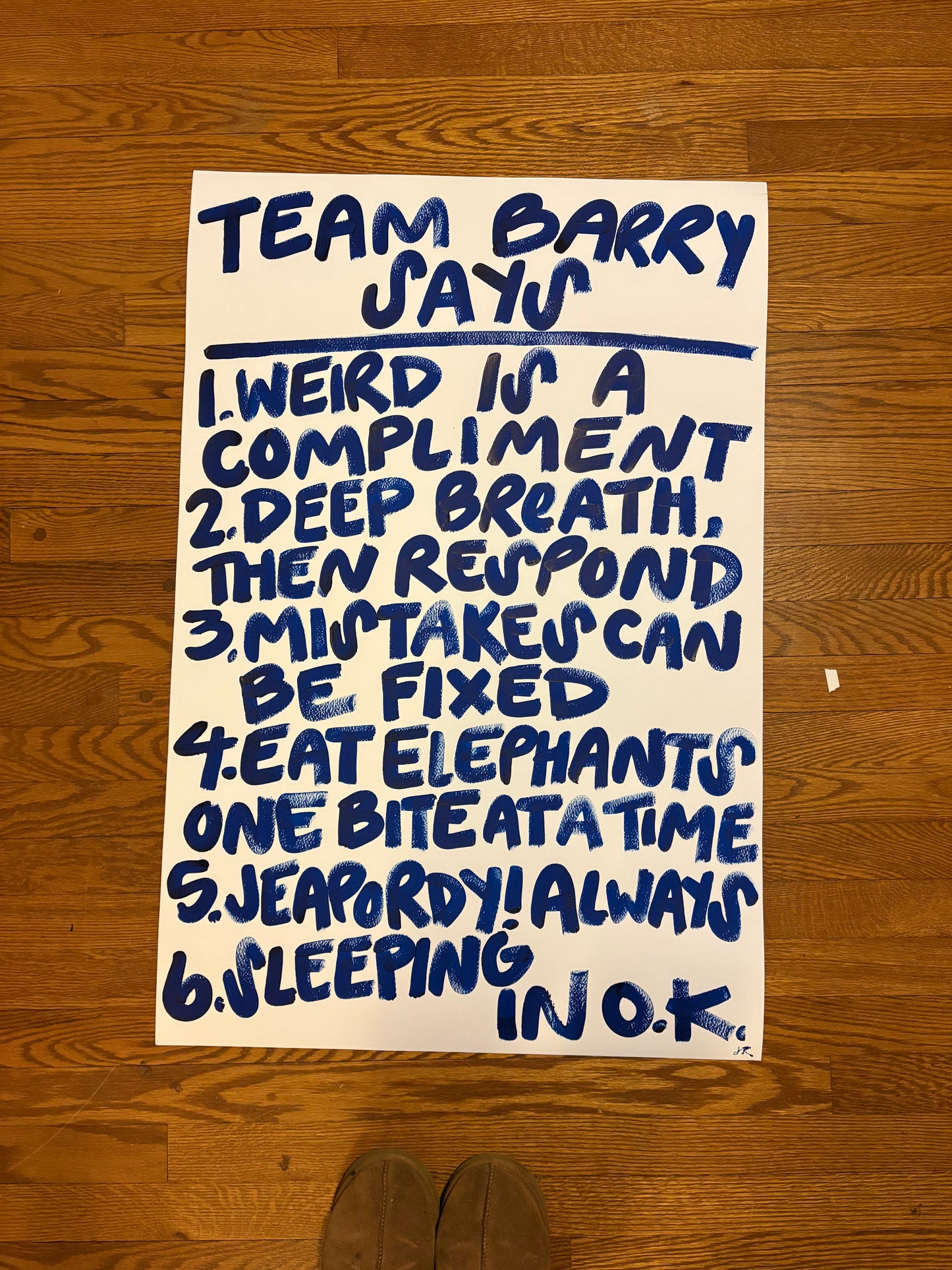 Imperfect House Rules Print 011