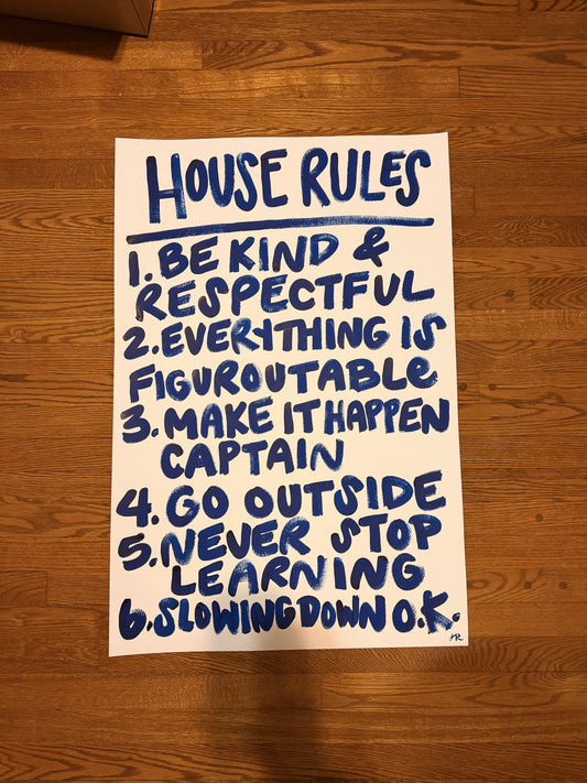 Imperfect House Rules Print 030