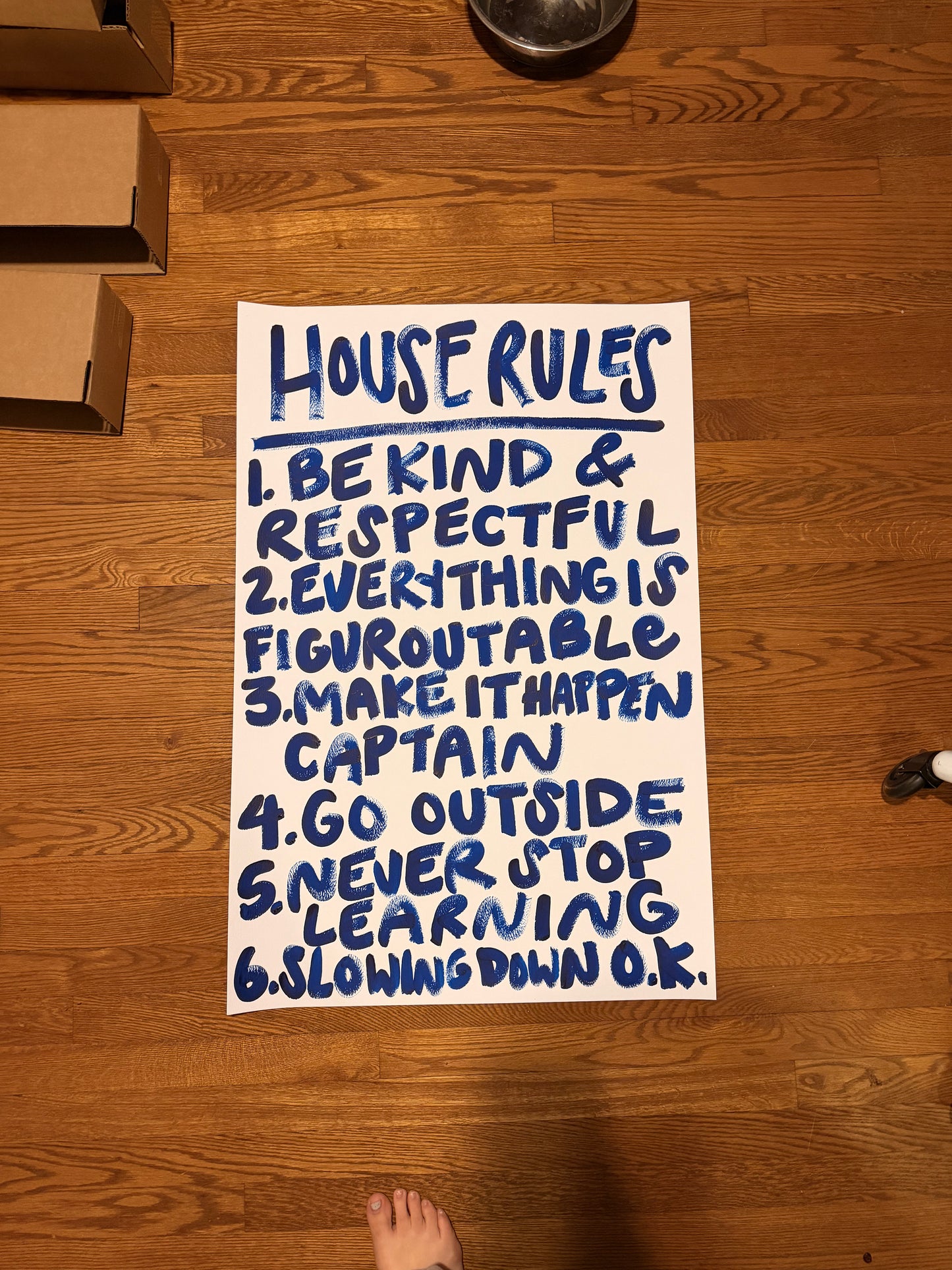 Imperfect House Rules Print 031