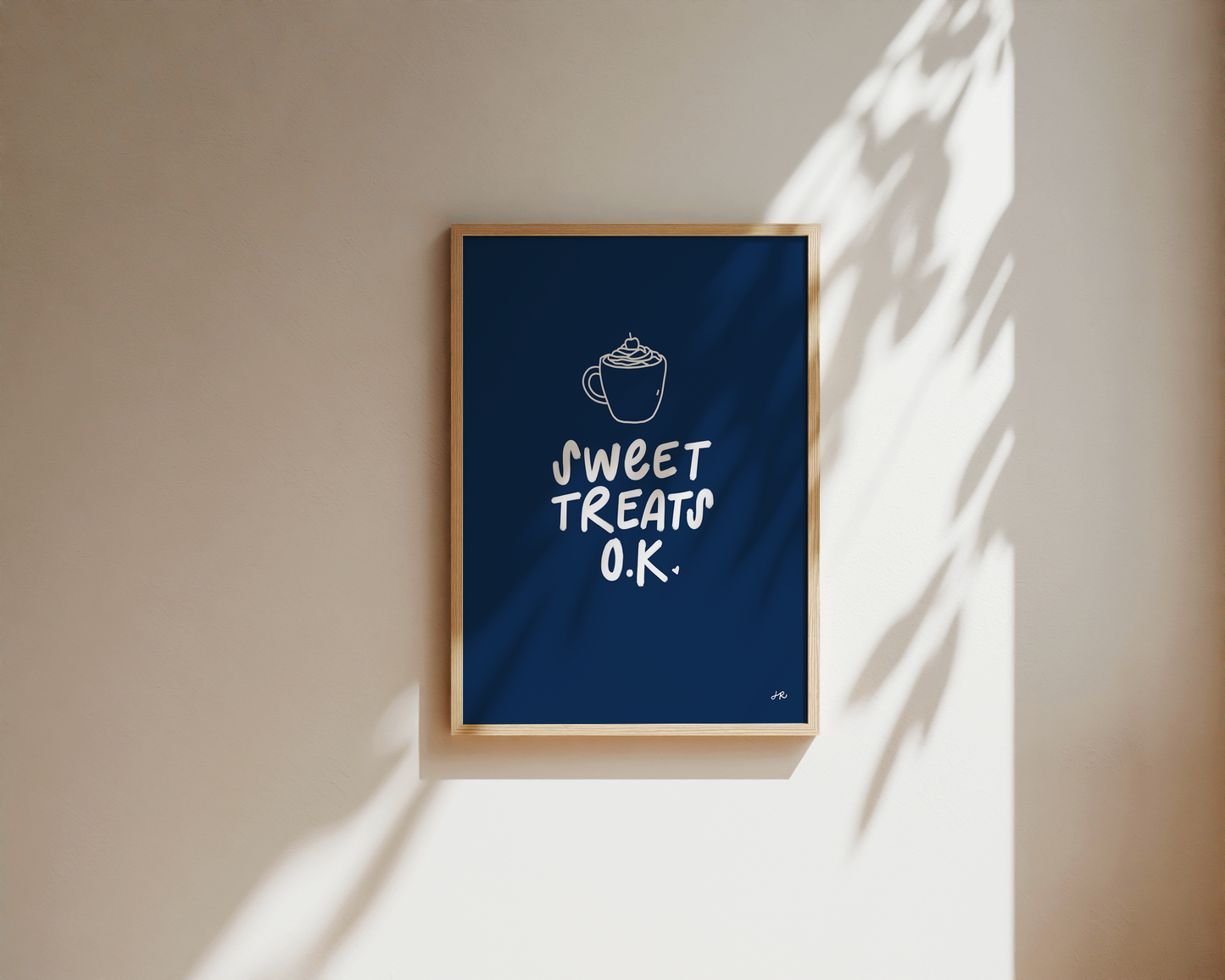 Sweet Treats OK - Original Text, Fine Art Poster