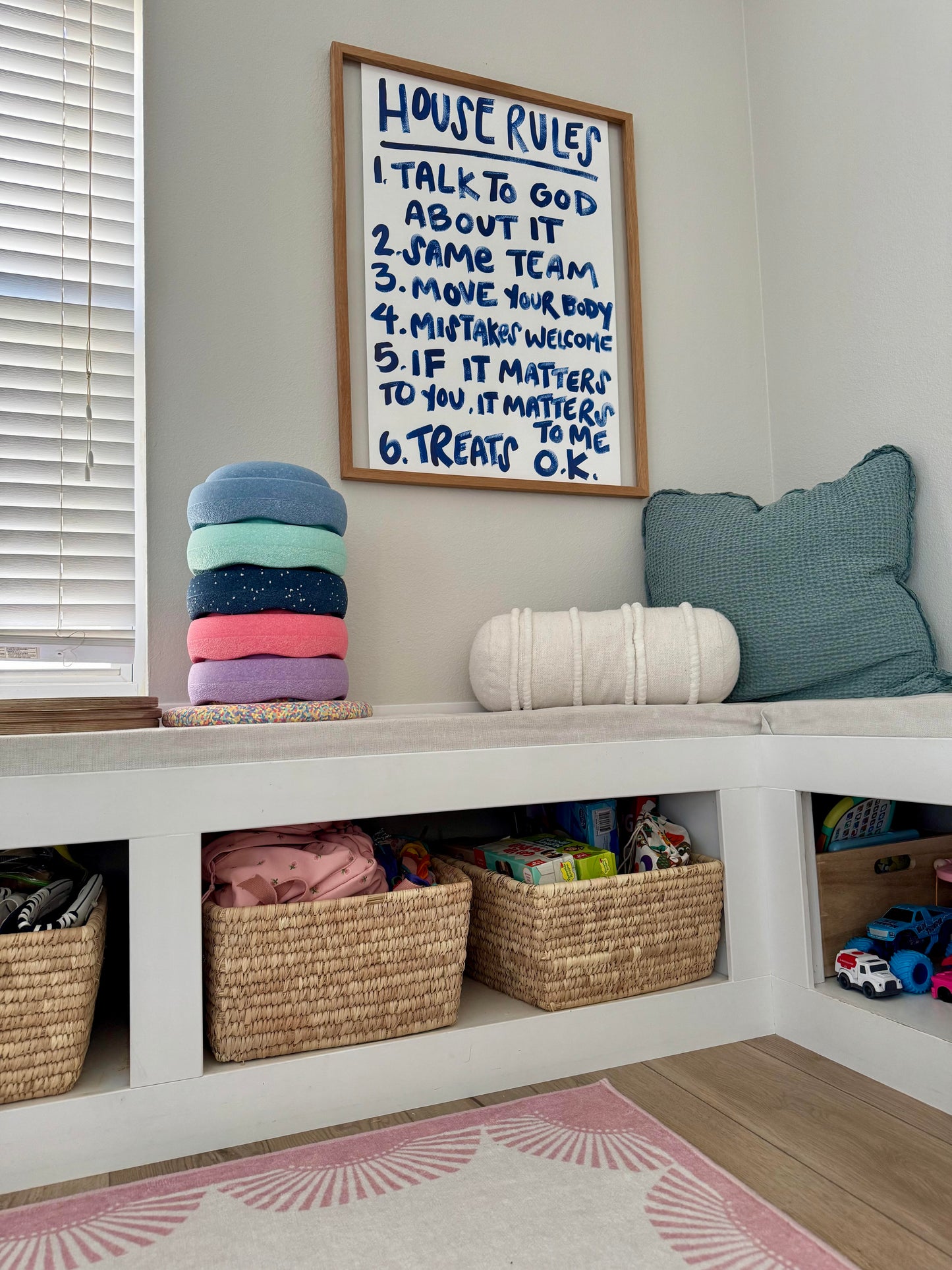 Custom House Rules Sign